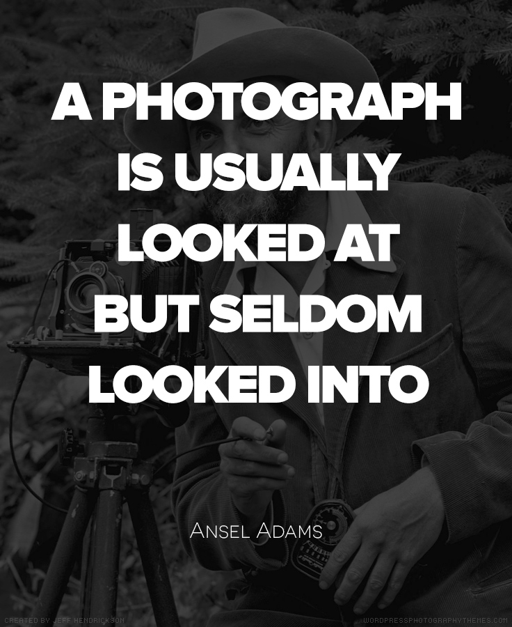 Ansel Adams Quote #Photography #Quote