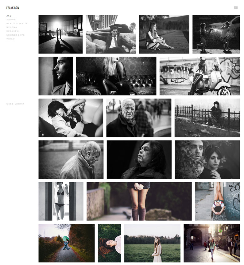 Bow - A minimal, elegant WordPress theme for photographers