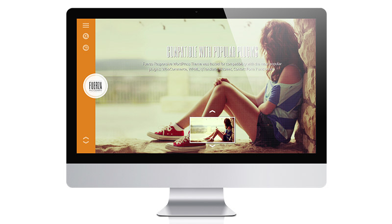 A Responsive WordPress Photography Theme with eCommerce – Meet Fuerza